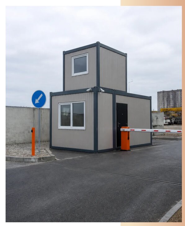 Изготовление модульных КПП в Красногорске по цене от 121932 р. | БытовкаПрофи-Крр