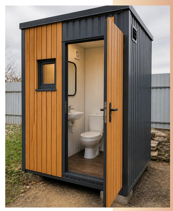 Дачные бытовки с туалетом в Красногорске по цене от 182898 р. | БытовкаПрофи-Крр